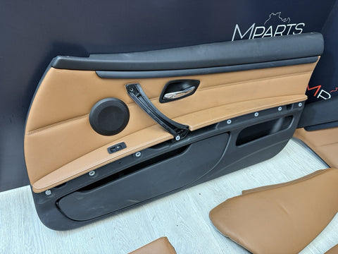 07-13 BMW E92 335 Coupe Original Saddle Brown Interior Seats Complete Heated