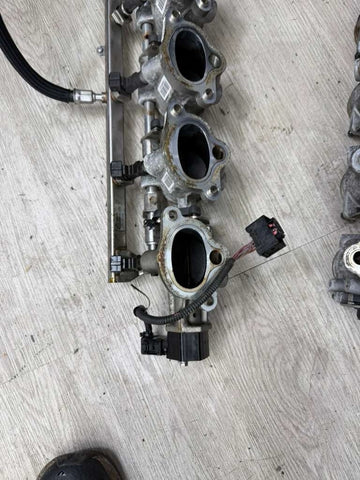 06-10 BMW E60 E63 E64 M5 M6 S85 V10 ITB Throttle Bodies Body Set Complete OEM