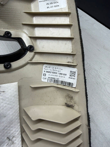 2019 - 2025 BMW G05 X5 LEFT SIDE CENTER B PILLAR UPPER TRIM COVER PANEL OEM