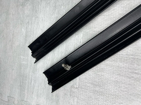 BMW Z3 Z3M Roadster Door Sills Trims Carpet Holder Black 96-02 OEM
