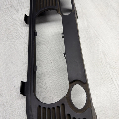 01-06 BMW E46 CONVERTIBLE REAR SEAT ROLLOVER BAR TRIM COVER 8204279 OEM BLACK