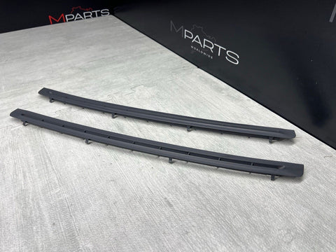 91-98 BMW 3 Series E36 M3 Dashboard Air Vents Strips Pair GENUINE 1977223 Black