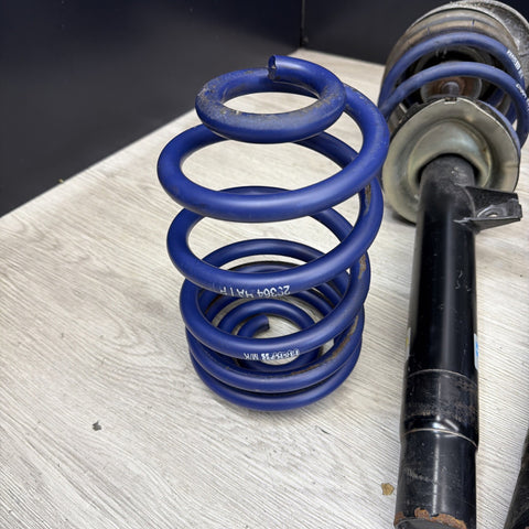 01-06 BMW E46 M3 Sachs Front Rear Suspension Struts Shocks HR Lowering Springs