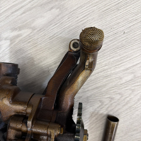 01-06 BMW E46 M3 S54 Engine Oil Pump + Pick Up Tubes