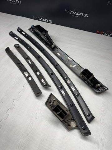 08-13 BMW E92 E93 M3 Interior Trim Set Carbon Leather OEM Genuine