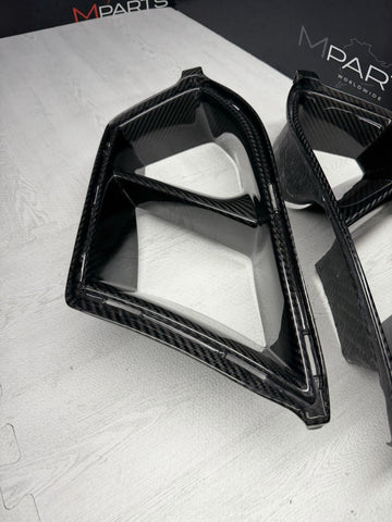 BMW G80 M3 G82 G83 M4 21-26 Carbon Fiber MP Style Bumper Air Ducts