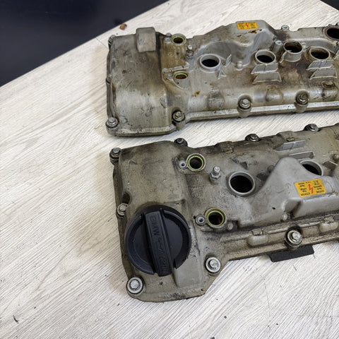 2008-2013 BMW E90 E92 E93 M3 S65 V8 Valve Covers Pair LH RH 7838268 7838267