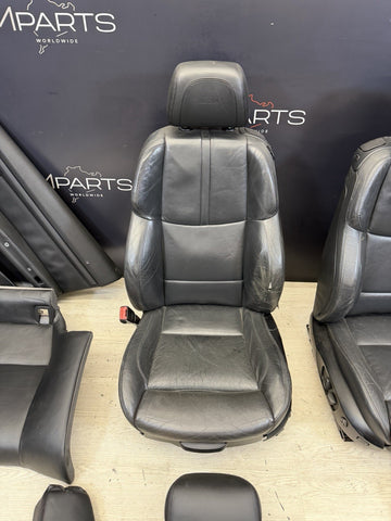 08-13 BMW E92 M3 Coupe Original Novillo Black Interior Seats Complete Heated