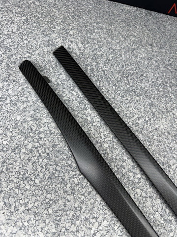 PORSCHE 718 982 GT4RS WEISSACH MATTE CARBON INTERIOR TRIMS SET PACKAGE OEM