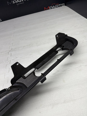 01-06 BMW E46 CONVERTIBLE REAR SEAT ROLLOVER BAR TRIM COVER 8204279 OEM BLACK