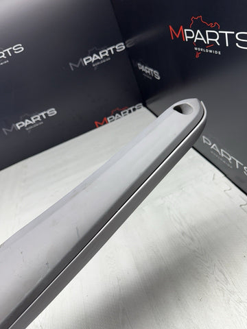 01-06 BMW E46 M3 Brushed Aluminum/Grey Door Trim Armrest Front Left Driver