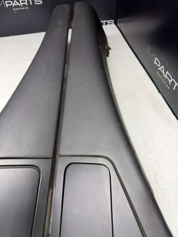 BMW 01-06 E46 325 330 M3 OEM Convertible Rear Top Lateral Trims Panels Black