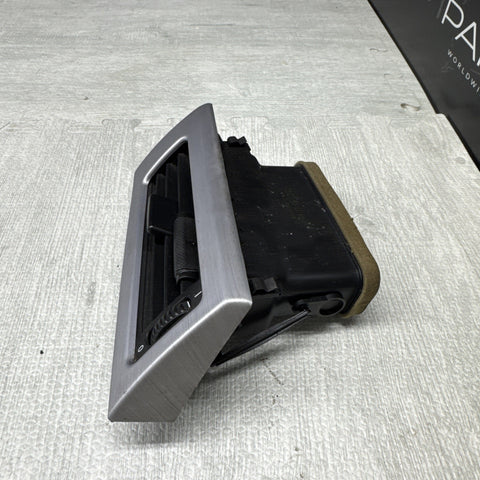 2006-2010 BMW E60 M5 Factory Dash Interior Trim Brushed Aluminum Left Vent