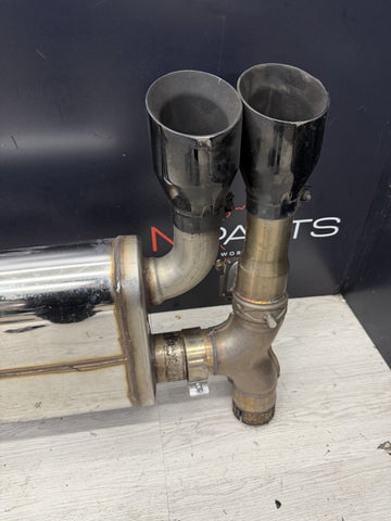 BMW F80 F82 F83 M3 M4 15-20 AWE Switchback Exhaust Muffler Diamond Black