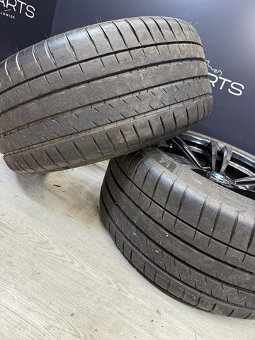 BMW 15-20 F80 F82 F83 M3 M4 Style 437M M Double Spoke Rims Wheels OEM