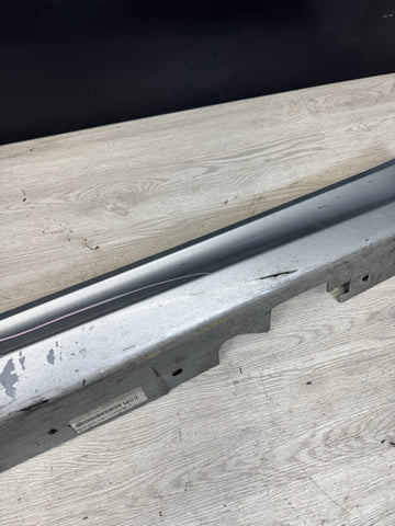 08-13 BMW E92 E93 M3 OEM Right Passenger Side Skirt Rocker Panel Silverstone