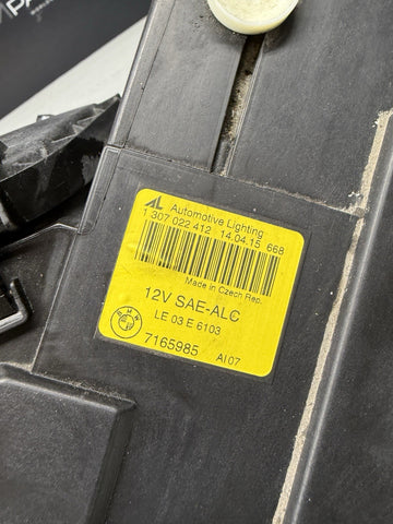 06-07 OEM BMW E63 E64 650 M6 Adaptive AKL Xenon Headlight Left Driver Side