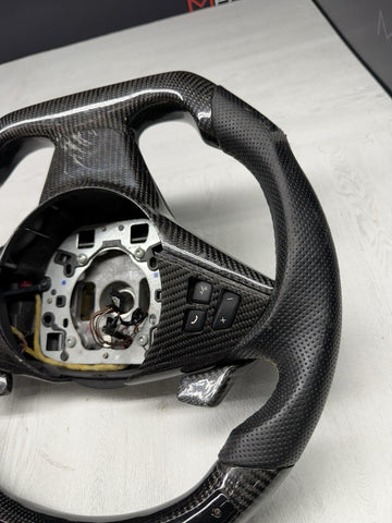 BMW E60 E63 E64 M5 M6 06-10 SMG Steering Wheel Carbon Fiber LED Performance