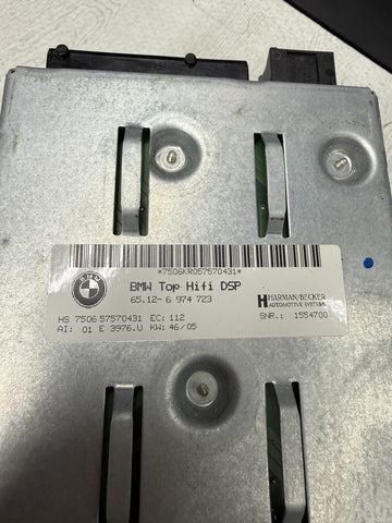 BMW E90 E92 E60 E63 E64 M3 M5 M6 LOGIC 7 HARMAN BECKER HIFI AMP 6974723
