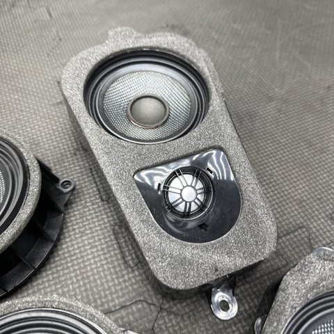 14-19 BMW F15 X5 F85 X5M HARMAN KARDON SPEAKERS WOOFERS TWEETERS DOOR ROOF SET