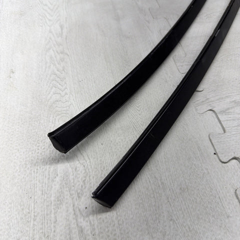 BMW E46 325 330 M3 Roof Rails Moldings Trims Pair Coupe OEM