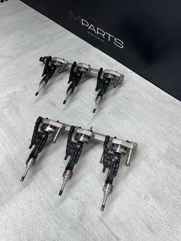 BMW F97 F98 G80 G82 G83 M3 M4 Engine S58 Pressure Fuel Injectors + Rail Lines