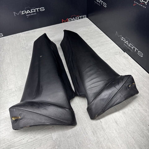 BMW E46 01-05 325ci 330ci M3 Coupe Rear Side Seat Bolsters Black