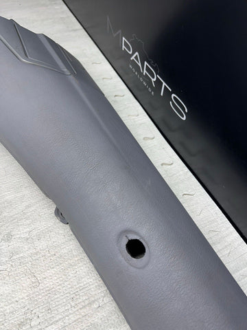 01-06 BMW E46 M3 CONVERTIBLE REAR INTERIOR QUARTER TRIMS COVERS PANELS GREY