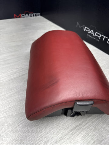 BMW E46 M3 01-06 Rear Seat Back Cushion Imola Red Leather Backrest Convertible