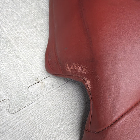 BMW E46 01-05 325ci 330ci M3 Coupe Rear Side Seat Bolsters Imola Red *Notes*