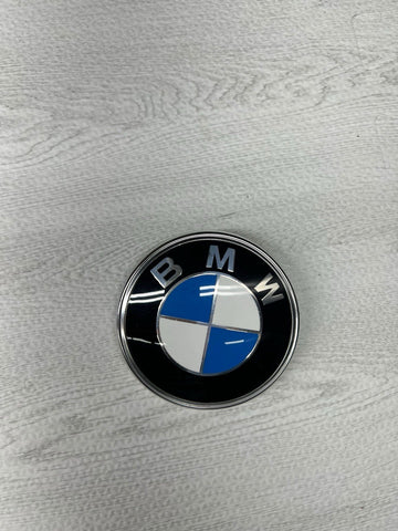BMW 3 E30 REAR TRUNK LID EMBLEM BADGE 51141872969 1872969 ORIGINAL