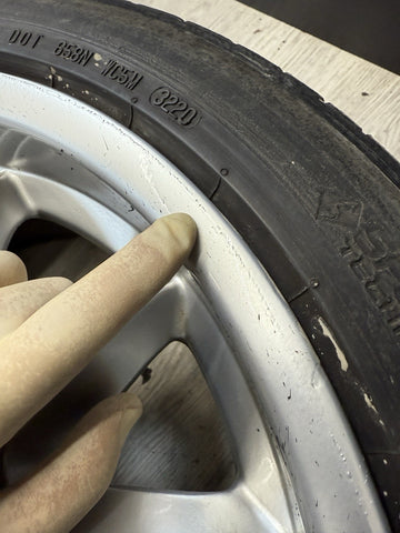 BMW 95-99 E36 M3 OEM 17x7.5 17x8.5 ET41 DS2 DSII Motorsport Wheels Rims