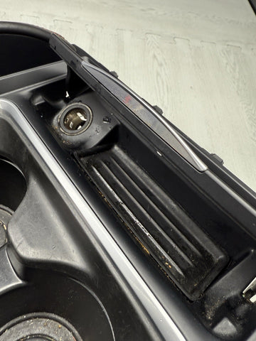 15-20 BMW F80 F82 F83 M3 M4 Front Cup Holder Center Console Trim Red Stitching