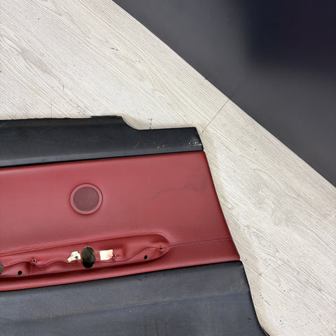 BMW 01-06 E46 M3 COUPE LEFT REAR QUARTER INTERIOR TRIM PANEL IMOLA RED *Notes*