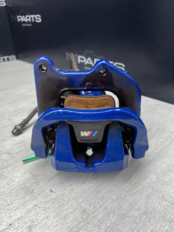 BMW 20-25 F90 F92 F93 M5 M8 OEM RIGHT PASSENGER REAR BRAKE CALIPER BLUE