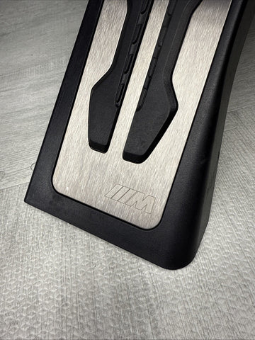 BMW 20-25 X5M X6M F95 F96 Left Kick Panel Brake Gas Dead Pedal Covers Trims OEM