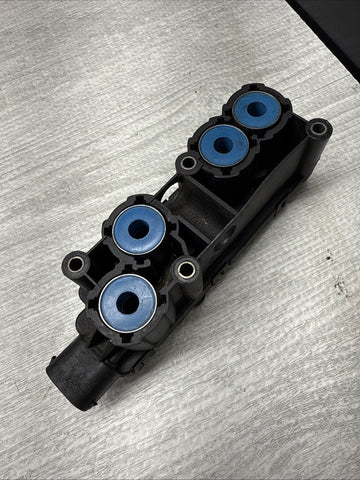 BMW 01-06 E46 M3 S54 VANOS Control Solenoid Valve Block MCU