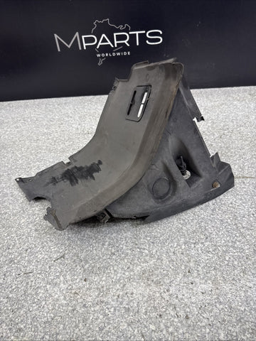 OEM BMW E46 M3 Front Left Splash Shield Guard Liner + Temp Sensor *Damage