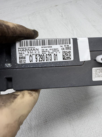 BMW F02 F10 F13 F15 535 750 Rear Entertainment CD DVD Changer Player HARMAN OEM