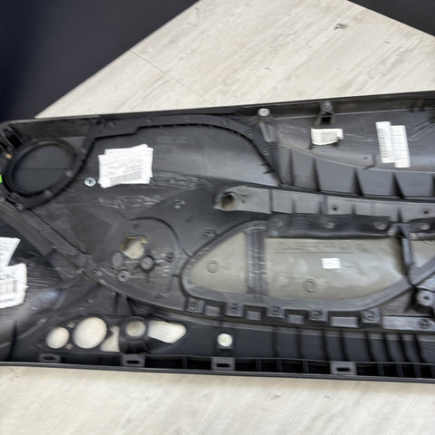 01-06 BMW E46 M3 PASSENGER RIGHT SIDE DOOR PANEL CARD BLACK OEM