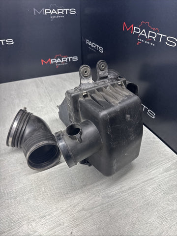 01-06 BMW E46 M3 S54 Air Filter Intake Suction Box Duct Inlet Original *Chip*