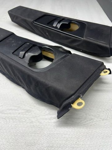 2001-2006 BMW E46 M3 Coupe B Pillars Trims Cover Black OEM