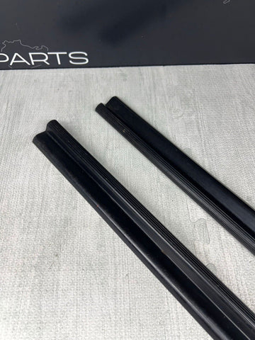 BMW E30 Door Sill Trim Plate Covers Strips