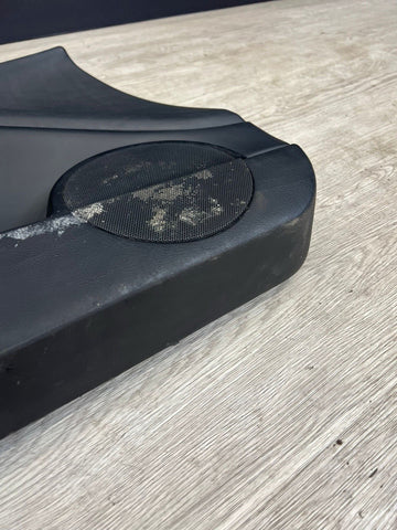 01-06 BMW E46 M3 DRIVER LEFT SIDE DOOR PANEL CARD BLACK OEM