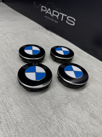 68mm Spinning Floating Wheel Caps BMW E36 E46 E90 E92 E93 F80 F82 F83 2455269