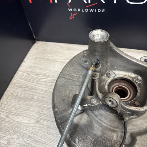 06-07 BMW E63 M6 Rear Right Knuckle Spindle Wheel Hub Bearing Assembly OEM