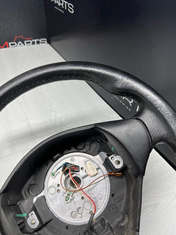 BMW Z3 M Z3M Roadster Steering Wheel M Sport 3 Spoke Black OEM