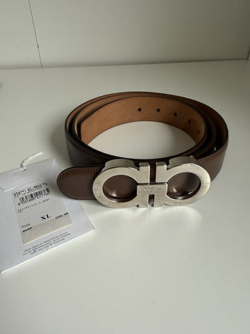 Salvatore Ferragamo Men's Brown Calf Leather Belt XL 67 8831/01