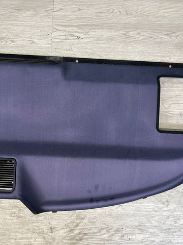 OEM BMW E36 Sedan Rear Parcel Shelf 318 325 M3 1960016 Schwarz Anthracite Black