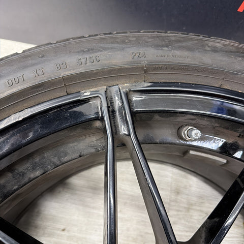 OEM BMW G82 G83 G80 M3 Rear Wheel Rim Style 826M R20x10.5" ET20 Black w/Tire